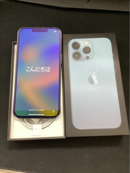 iPhone 13 pro シエラブルー256GB simフリー 86%