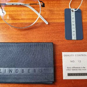 最高峰メガネ※定価7万※デンマーク製*LINDBERG・リンドバーグ MORTEN AIR TITANIUM※医療用チタン使用・セレブ愛用・メガネフレームの画像6