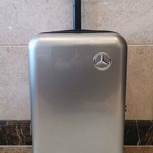 新品※Mercedes-Benz・メルセデス・ベンツ*軽量オリジナル※ダイヤルロック・スーツケース*機内持ち込み*旅行*出張・キャリーケース・銀の画像8
