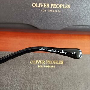 名作モデル☆イタリア製★「OLIVER PEOPLES/オリバーピープルズ」伝説の大人気作・OV5186・サングラス・メガネフレーム/黒の画像8