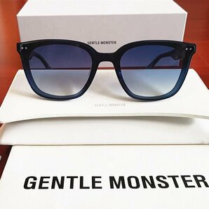 新品未使用※人気モデル*GENTLE MONSTER・ジェントルモンスター HEIZER 登坂広臣 BTS 愛用・サングラス・ブルーの画像1