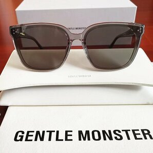 新品未使用※人気モデル*GENTLE MONSTER・ジェントルモンスター Palette 登坂広臣 BTS 愛用・グレイ・サングラスの画像2