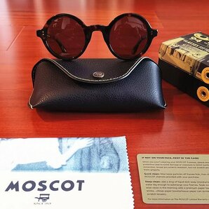 名作モデル☆新品☆ MOSCOT ZOLMAN ゾルマン 丸い眼鏡 *サングラス・ セレブ愛用モデル・鼈甲の画像1