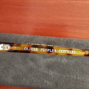 最高級*イタリア製★「OLIVER PEOPLES/オリバーピープルズ」伝説の大人気作・OV5186・ボストン・メガネフレーム/鼈甲/クリア眼鏡の画像10