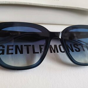 新品未使用※人気モデル*GENTLE MONSTER・ジェントルモンスター HEIZER 登坂広臣 BTS 愛用・サングラス・ブルーの画像7