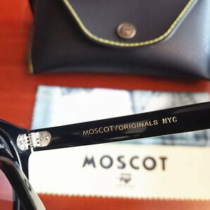 名作モデル☆新品☆ MOSCOT モスコット LEMTOSH レムトッシュ ウェリントン眼鏡 メガネ ・ジョニーデップ愛用モデル・黒の画像10