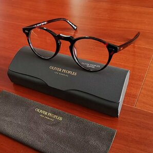 最高級*イタリア製★「OLIVER PEOPLES/オリバーピープルズ」伝説の大人気作・OV5186・ボストン・鼈甲・メガネフレームの画像4