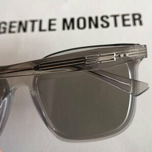 新品未使用※人気モデル*GENTLE MONSTER・ジェントルモンスター Palette 登坂広臣 BTS 愛用・グレイ・サングラスの画像4