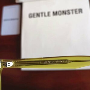 新品未使用※人気モデル*GENTLE MONSTER・ジェントルモンスター Mondo 登坂広臣 BTS 愛用・サングラス・イエローの画像7