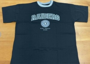 即決 NFL ラスベガス・レイダース レディースTシャツ【L】新品タグ付き 