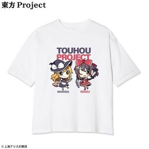 即決 東方Project レディースTシャツ【3L】新品タグ付き 東方プロジェクト 魔理沙と霊夢 ゆっくり 霧雨魔理沙 博麗霊夢 