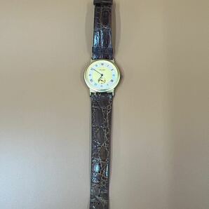 CELINE セリーヌ クオーツ時計 H2903-3 ゴールド×シェル文字盤 QZ ボーイズ腕時計 GSA042901 の画像2