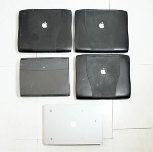  present condition delivery Apple Apple Powerbook G3 Macintosh PowerBook1400 Power Book G4 M5884 5 point set sale retro PC