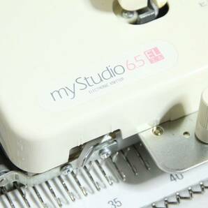 希少 編み機SK890 SILVER REED シルバーリード mystudio EL マイコン編機 動作未確認の画像2