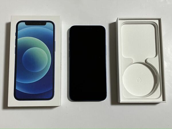 SIMフリー iPhone12mini 64GB ブルー 国内版SIMフリー 12mini アイフォン スマートフォン 送料無料 iPhone 12 mini スマホ 付属品 箱