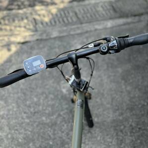 【Panasonic】オフタイム BE-ELW075G 折り畳み式電動自転車 16Ahの画像4