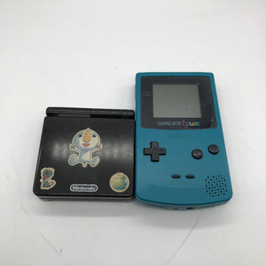 【中古】本体）【ジャンク】ゲームボーイアドバンスSP 1台 ゲームボーイカラー 1台 本体のみ 任天堂 Nintendo[240037052053]