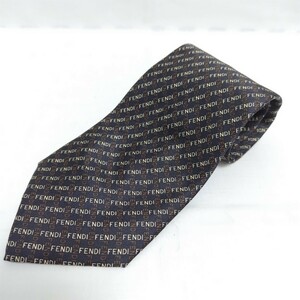 FENDI cravatte галстук общий рисунок Италия производства 
