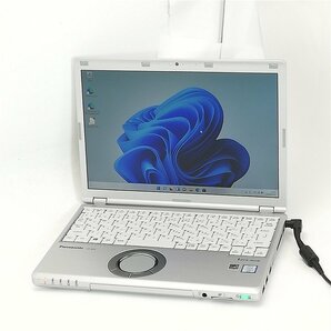 1円～ 1870時間使用 日本製 ノートパソコン 12.1型 Panasonic CF-SZ5VDFVS 中古良品 第6世代i3 高速SSD 無線 Bluetooth Windows11 Office済の画像2