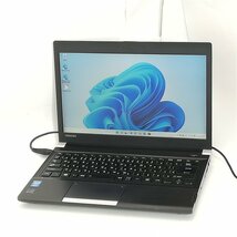 即使用可 高速SSD ノートパソコン 13.3型ワイド 東芝 dynabook R734/K 中古良品 第4世代Core i5 DVDRW 無線 Bluetooth Windows11 Office済_画像2