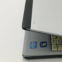 激安 日本製 ノートパソコン 富士通 FMV LIFEBOOK P771/C 中古 12.1型 第2世代Core i5 DVDマルチ 無線 Wi-Fi Windows11 Office済 即使用可_画像9