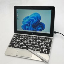 ペン付き タブレット 10.1型ワイド NEC PC-VKX64T1AR 中古良品 Atom 4GB 128GB 無線 Wi-Fi Bluetooth webカメラ Windows11 Office 即使用可_画像2