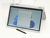 1円～ タッチ可能 中古良品 ノートパソコン Panasonic CF-MX5AFBVS 第6世代 i5 高速SSD 無線 Bluetooth カメラ ペン Windows11 Office_画像1