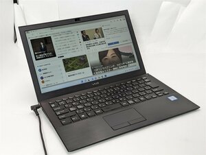 1円～ 高速SSD 13.3型 ノートパソコン Sony VAIO VJPB11C11N 中古 第6世代i5 8GB 無線 Wi-Fi Bluetooth webカメラ Windows11 Office済 保証