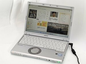 即決 中古良品 ノートパソコン 12.1型 Panasonic CF-SZ5HDCKS 第6世代Core i5 大容量HDD Wi-Fi Bluetooth カメラ Windows11 Office DVDRW
