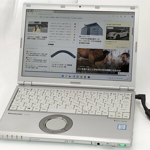 1円～ 高速SSD ノートPC 12.1型 Panasonic CF-SZ5PD6VS 中古良品 第6世代Core i5 DVDRW 無線 Bluetooth webカメラ Windows11 Office 保証付の画像1