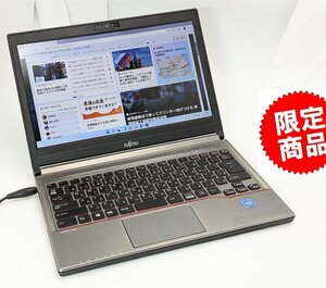 驚き価格 送料無料 新品SSD256 13.3インチ 中古ノートパソコン 富士通 E736/P 第6世代Celeron 8GBメモリ DVDRW カメラ Windows11 Office