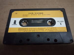 秋本奈緒美　水彩画　カセットテープ