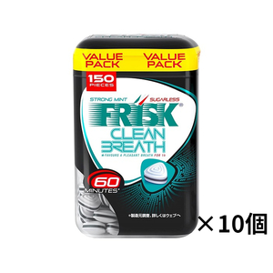 フリスク　クリーンブレスボトル ストロングミント 105g　×10個