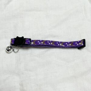  purple / bell attaching necklace / safety buckle / month . star 