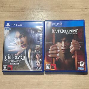 ジャッジアイズ 死神の遺言 ロストジャッジメント 裁かれざる記憶 PS4ソフト JUDGE EYES ソフト セット販売