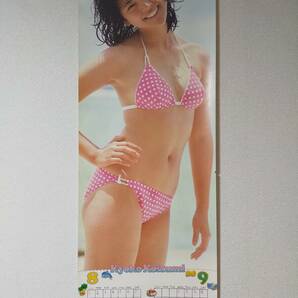 昭和レトロ アイドル 小泉今日子 キョンキョン 水着 ビクター 1m3cm×36.5cm カレンダー ポスターの画像2