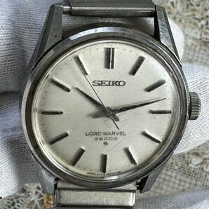 SEIKO LORD MARVEL 36000 5740-8000 現状稼働品 手巻き ロードマーベル 23石 中古 の画像6