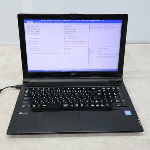 △ HDD1TB メモリ8GB｜15.6型 ノートパソコン ブラック｜NEC LAVIE PC-GN16CLSDA CPU Celeron｜ USED ジャンク■P1728