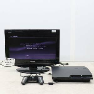 ^ l PlayStation 3 charcoal black lSONY Sony CECH-2000A Play station3l #P1407