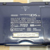 ∨ 現状販売｜ニンテンドーDS ライト ネイビー｜Nintendo 任天堂 USG-001 DS lite｜ 通電不可 JUNK ジャンク■O5566_画像8