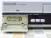 △ VHS再生確認済み｜VHS HiFi ビデオデッキ シルバー｜Panasonic NV-HV90B-S ｜ 2005年製 ■O2894_画像3