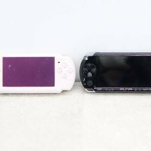 ∨ PSP 2台まとめ｜プレイステーションポータブル ブラック ピンク｜ PSP1000 PSP2000 ｜ JUNK 未確認■O8132の画像1