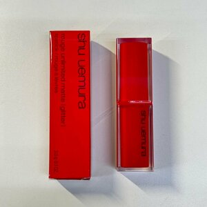 ★未使用品★シュウ ウエムラ shu uemura ルージュ アンリミテッド マット グリッター G M OR 551(限定パッケージ) 3.3m