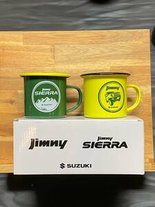 ＪＩＭＮＹ　ジムニー　ホーローマグカップ　２個セット　非売品