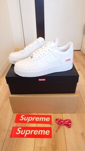 27cm SUPREME NIKE AIR FORCE 1 LOW SP WHITE シュプリーム エアフォース 1 ホワイト 白