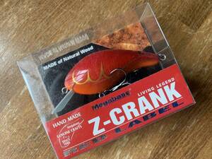 激レア 廃盤 希少 i.t.o ENGINEERING Megabass HAND MADE Z-CRANK RED LABEL WOOD メガバス ジークランク レッドレーベル ウッドマテリアル