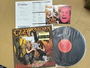 オジー・オズボーン OZZY OSBOURNE / ULTIMATE LIVE OZZY 国内盤 LP Black Sabbath ブラック・サバス 罪と罰