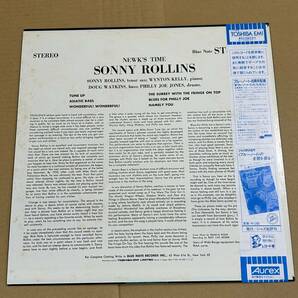 ソニー・ロリンズ SONNY ROLLINS / ニュークス・タイム NEWK'S TIME 帯付 国内盤 LP ブルーノート BLUE NOTE BNJ-71021の画像3