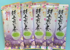 【鹿児島県産 銘茶】知覧茶 5本 特上 お茶 お茶詰め合わせ まとめ売り 緑茶 煎茶 お茶 特上煎茶 ギフト クーポン利用