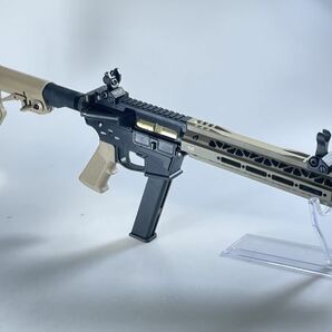 【裏SSS】KingArms製 TWS 9mm ガスブローバック SMG 10インチ DE グロックマガジン使用可能 日本仕様 9㎜AR☆検M16 M4A1 G17 G18の画像1